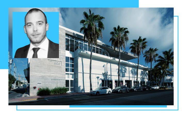 800 Lincoln Road building and Restaurateur Gregory Galy (Tricap, LinkedIn)